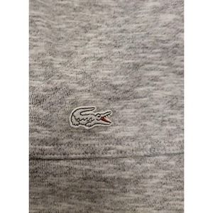 Lacoste Sleepwear L/S Crew Knit Cotton Blend Top Sz S